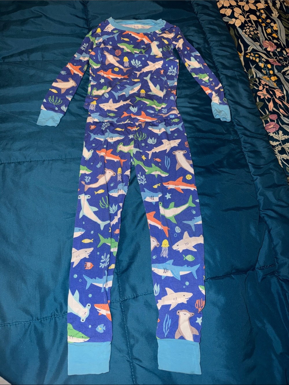 Little Sleepies Rad Reef Print Kids Pajama Set